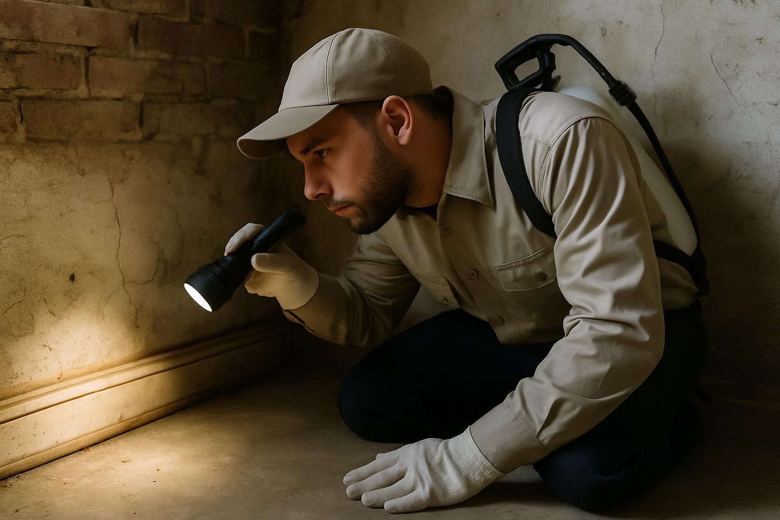 A local pro inspecting a Camden home